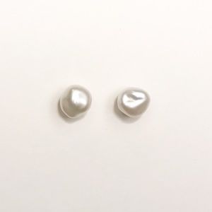 Baroque Pearl Stud Earrings